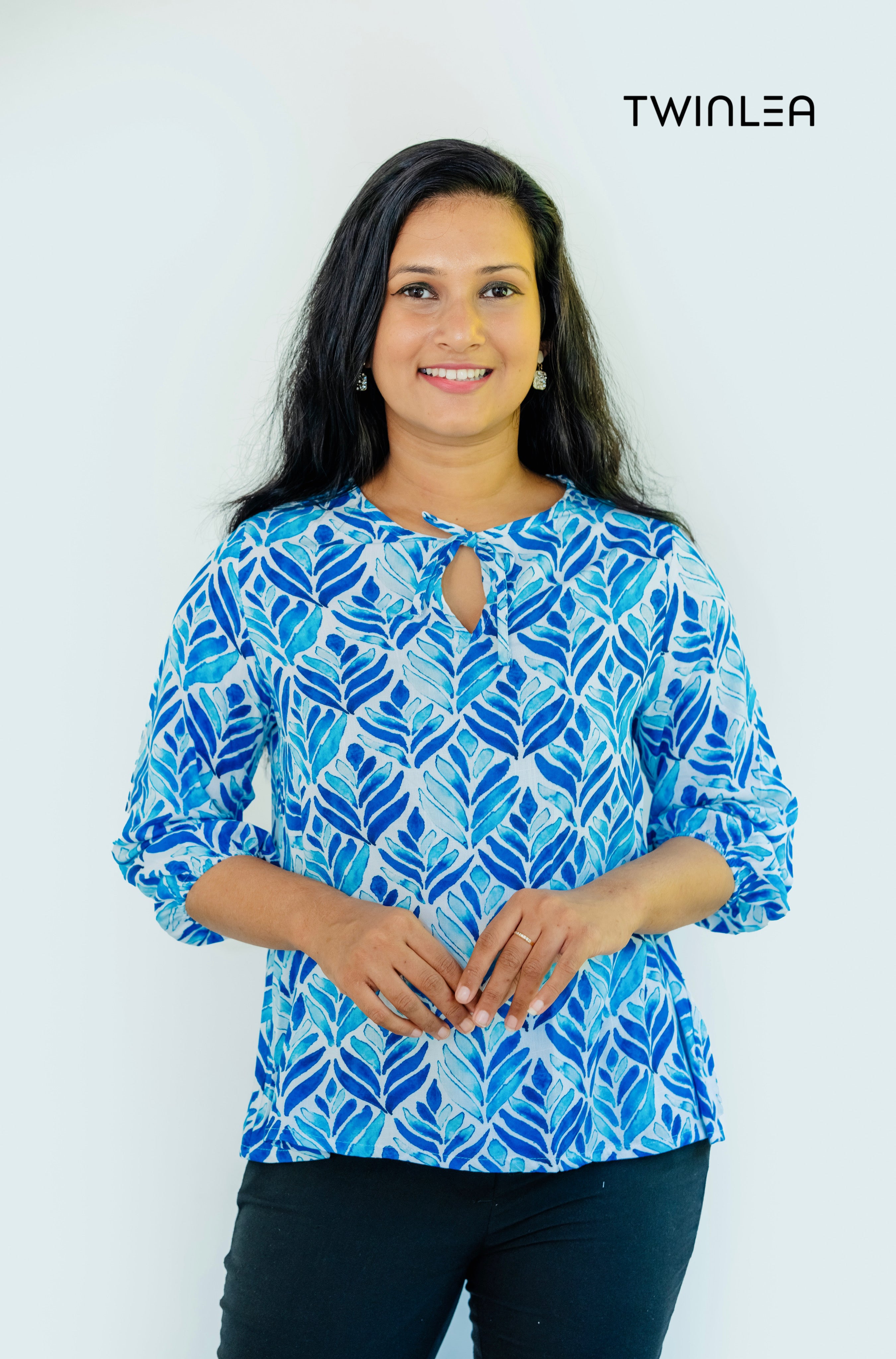 Blue Breeze Cotton Top