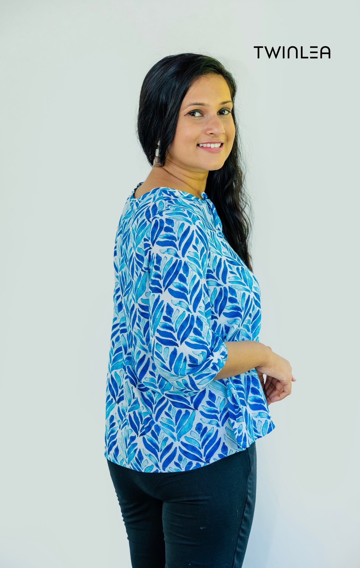 Blue Breeze Cotton Top