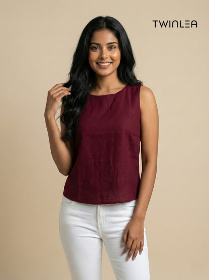 Linen Breeze Top- Dual Collection