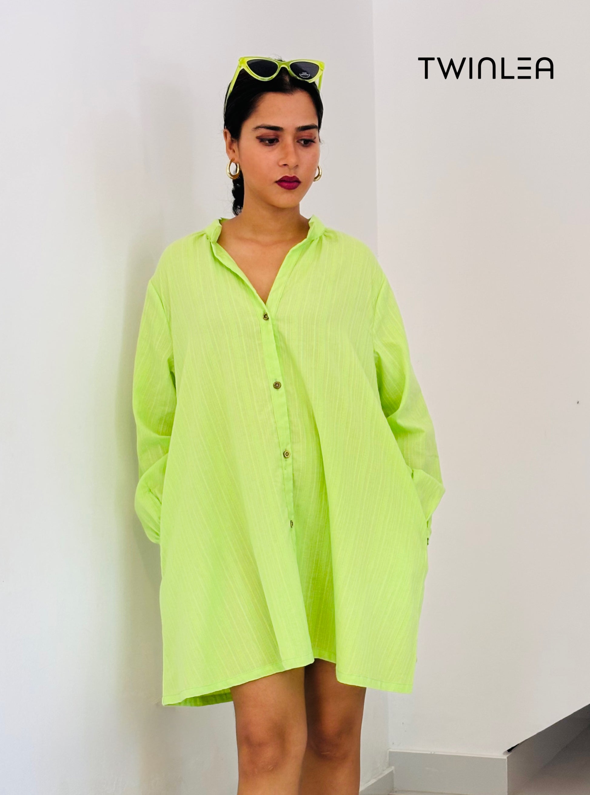 Womens Clothing Lime T Shirt Dress Women's Teacher Button Down Button Up Shirt Dresses Business 2024 Womens Clothing Lime T Shirt Dress Women's Teacher Button Down Button Up Shirt Dresses Business 2024